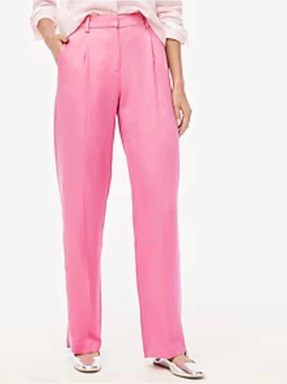NWT J. Crew Pleated Trousers